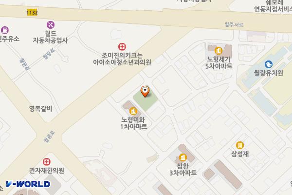 노형동 1031-1, 월방북2길 9 위치 지도 — 제주특별자치도 제주시 노형동 1031-1