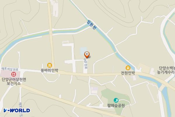 어상천시장 위치 지도 — 충청북도 단양군 어상천면 어상천로 974-12