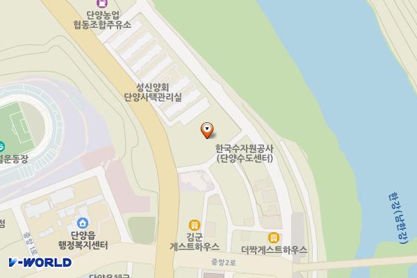 단양여성발전센터 지층 위치 지도 — 충청북도 단양군 단양읍 별곡12길 5