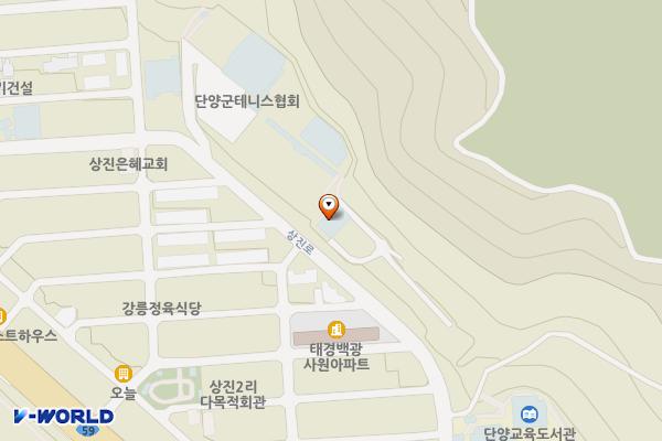 대성정(국궁장) 위치 지도 — 충청북도 단양군 단양읍 상진로 61