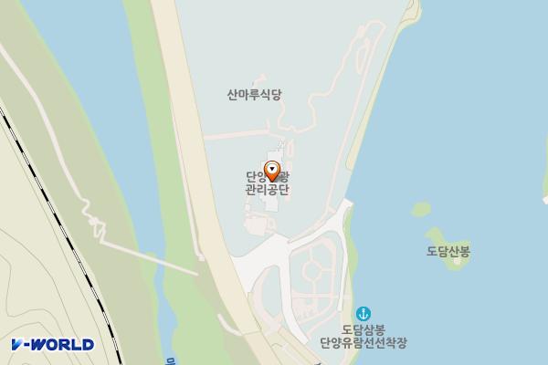 도담삼봉 위치 지도 — 충청북도 단양군 매포읍 삼봉로 644-13