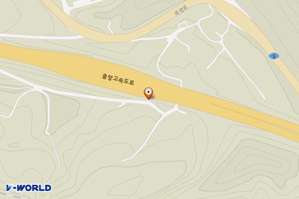 죽령졸음쉼터(부산) 위치 지도 — 충청북도 단양군 대강면 중앙고속도로 245