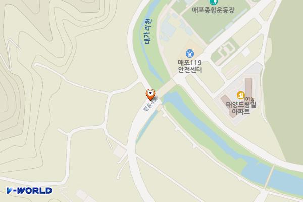 매포국민체육센터 위치 지도 — 충청북도 단양군 매포읍 평동4로