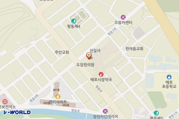 매포전통시장 위치 지도 — 충청북도 단양군 매포읍 평동24길 4