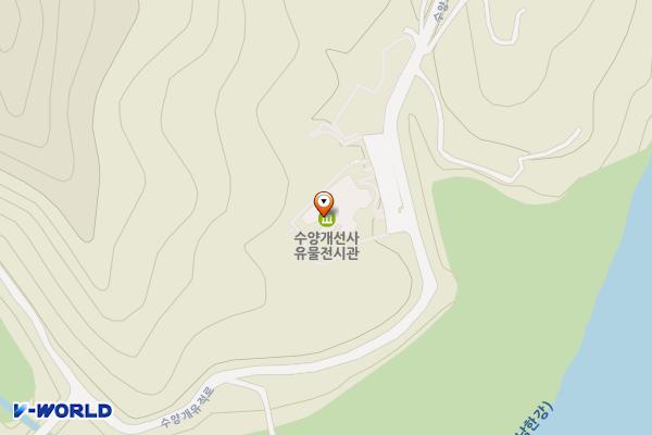 단양수양개선사유물전시관 위치 지도 — 충청북도 단양군 적성면 수양개유적로 390