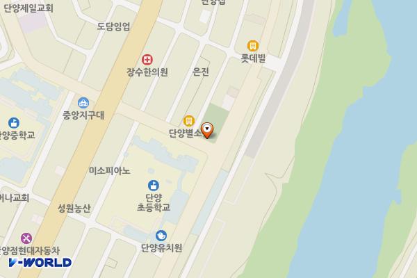 수변로 시범화장실 위치 지도 — 충청북도 단양군 단양읍 도전3로 15