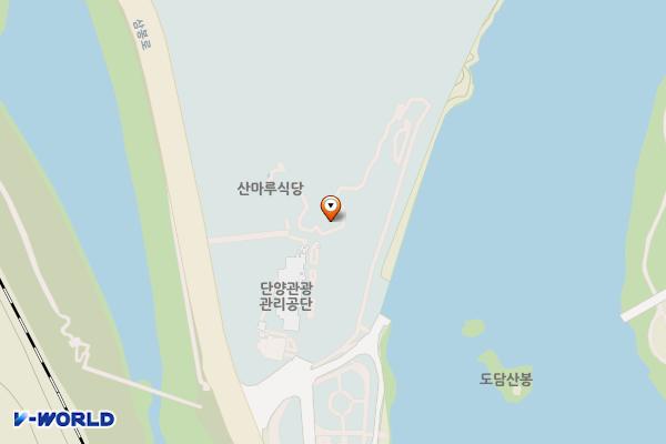 도담삼봉 관광안내소 위치 지도 — 충청북도 단양군 매포읍 삼봉로 644-19