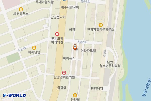 단양구경시장2 위치 지도 — 충청북도 단양군 단양읍 도전4길 36, 단양시장