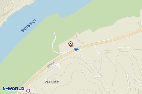 여울목 전망대 위치 지도 — 충청북도 단양군 가곡면 남한강로 615