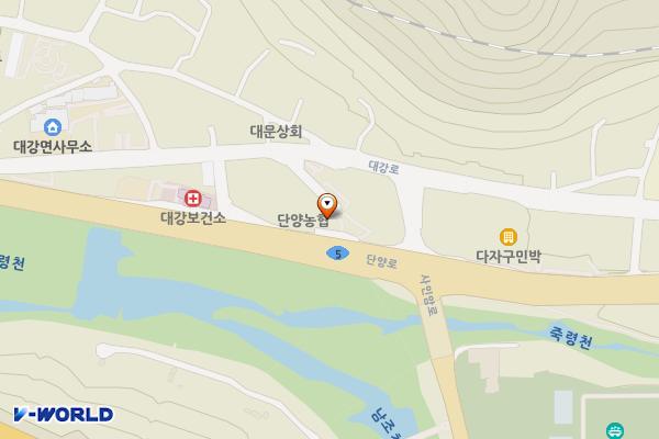 다자구 할매회관 위치 지도 — 충청북도 단양군 대강면 대강로 51-8