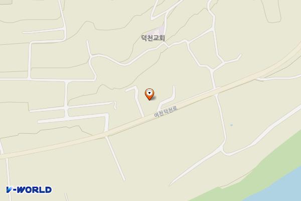 덕천리 다목적광장 위치 지도 — 충청북도 단양군 가곡면 여천덕천로 795