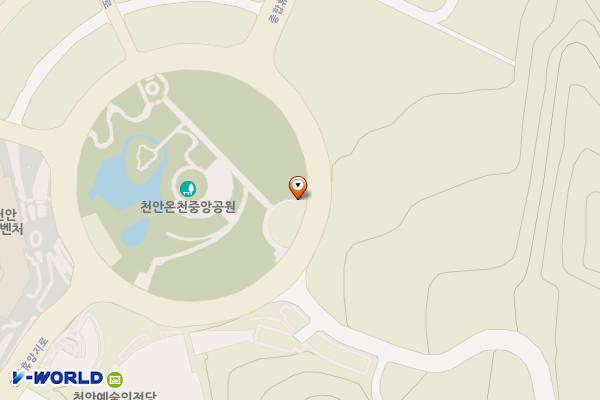 온천중앙공원 화장실 위치 지도 — 충청남도 천안시 동남구 성남면 종합휴양지5길 19-7