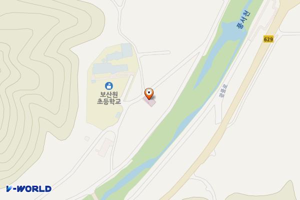 보산원보건진료소 화장실 위치 지도 — 충청남도 천안시 동남구 광덕면 보산원2길 36 (보산원리, 보산원보건진료소)