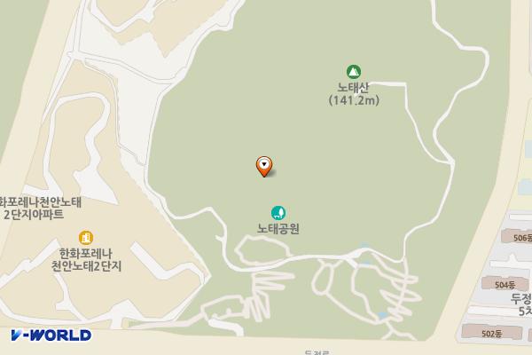천안고속버스터미널 위치 지도 — 충청남도 천안시 서북구 백석동 1218