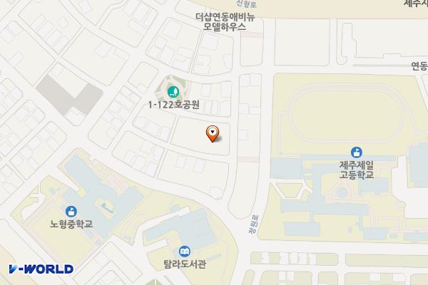 노형동 3800-6 위치 지도 — 제주특별자치도 제주시 노형동 3800-6
