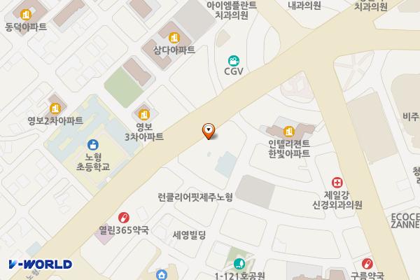 노형동 3780-8 위치 지도 — 제주특별자치도 제주시 노형동 3780-8