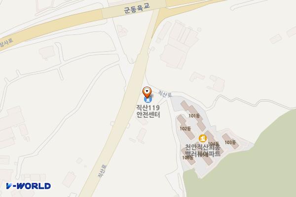 직산119안전센터 화장실 위치 지도 — 충청남도 천안시 서북구 직산읍 직산로 246