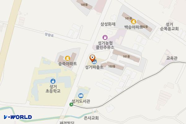 성거파출소 위치 지도 — 충청남도 천안시 서북구 성거읍 성거길 80, 성거입장파출소