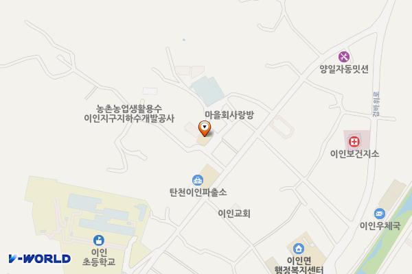 공주소방서 이인면119지역대 위치 지도 — 충청남도 공주시 우릉골2길 6