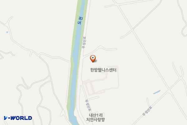 웰니스 공중화장실 위치 지도 — 충청남도 공주시 우성면 무성산로 296