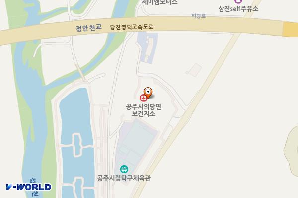 공주시종합사회복지관 화장실 위치 지도 — 충청남도 공주시 의당면 의당로 257
