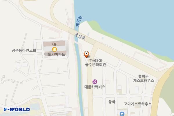 금성동 게이트볼 공중화장실(3) 위치 지도 — 충청남도 공주시 느티나무길 73 (금성동)