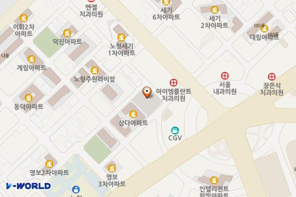 노형 제1 위치 지도 — 제주특별자치도 제주시 노형동 1282-1