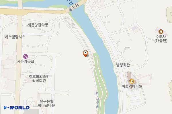 유구천 공중화장실 위치 지도 — 충청남도 공주시 유구읍 유구마곡사로 37-45