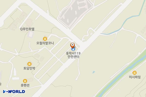 공주소방서 동학사119안전센터 화장실 위치 지도 — 충청남도 공주시 동학사1로 110