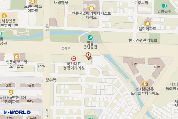 연동 1374-1 위치 지도 — 제주특별자치도 제주시 연동 1374-1