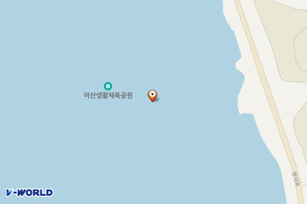 미산면체육공원 위치 지도 — 충청남도 보령시 미산면 풍계리 2-1
