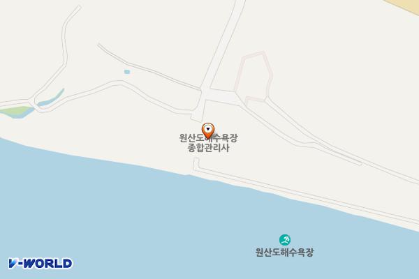 원산도해수욕장 관리사 위치 지도 — 충청남도 보령시 오천면 원산도3길 116-165