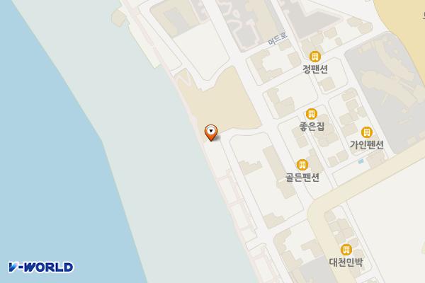 분수광장 위치 지도 — 충청남도 보령시 해수욕장10길 59 (신흑동)