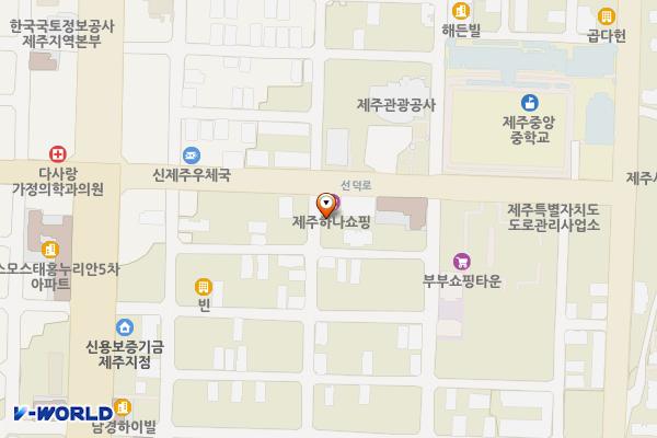 선덕로4길 1, 신대로17길 21 위치 지도 — 제주특별자치도 제주시 선덕로4길 1