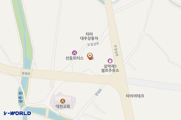 GS칼텍스 보령충전소 위치 지도 — 충청남도 보령시 보령남로 130-17, GS 보령충전소 (명천동)