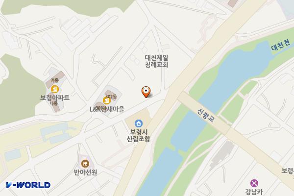영보주유소 화장실 위치 지도 — 충청남도 보령시 대천로 97