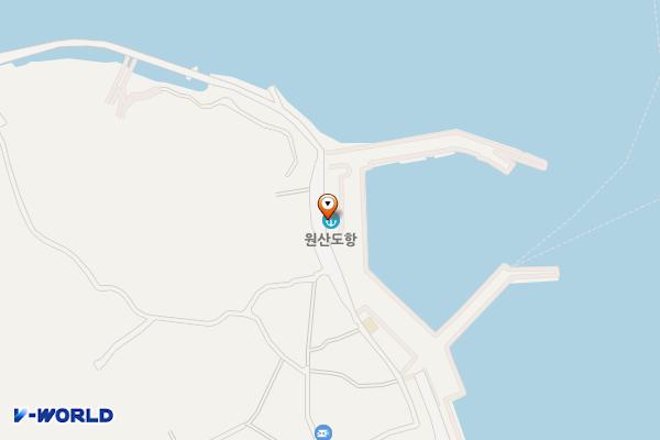 선촌항 여객터미널 위치 지도 — 충청남도 보령시 오천면 원산도1길 56