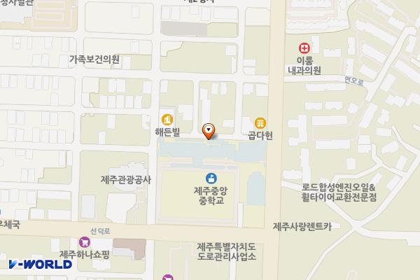 선덕로5길 37 위치 지도 — 제주특별자치도 제주시 선덕로5길 37