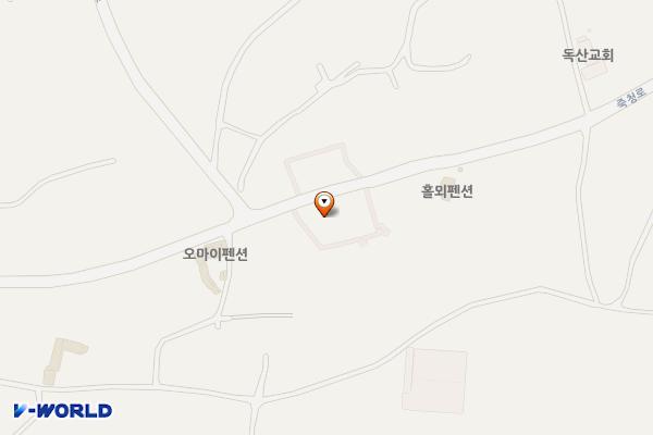 독산마을주차장 내 간이화장실 위치 지도 — 충청남도 보령시 웅천읍 독산리 507-1