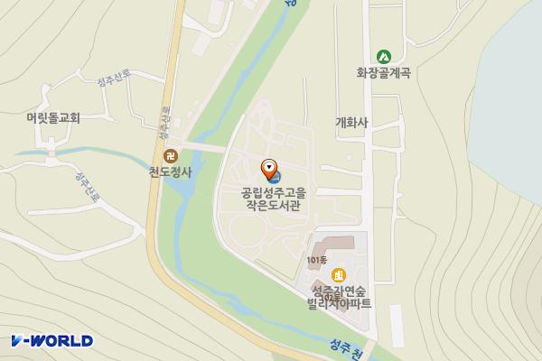 성주문화복지센터 위치 지도 — 충청남도 보령시 성주면 화장골길 110-15, 성주문화복지센터