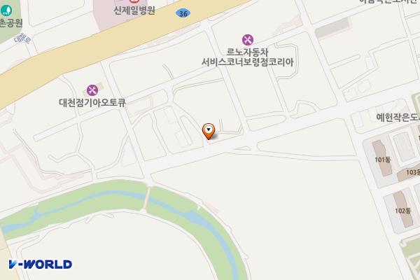 궁촌2통 마을회관 화장실 위치 지도 — 충청남도 보령시 궁촌3길 37, 궁촌2통마을회관 (궁촌동)