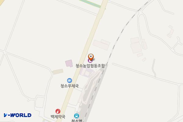 청소농협협동조합주유소 화장실 위치 지도 — 충청남도 보령시 청소면 청소큰길 192