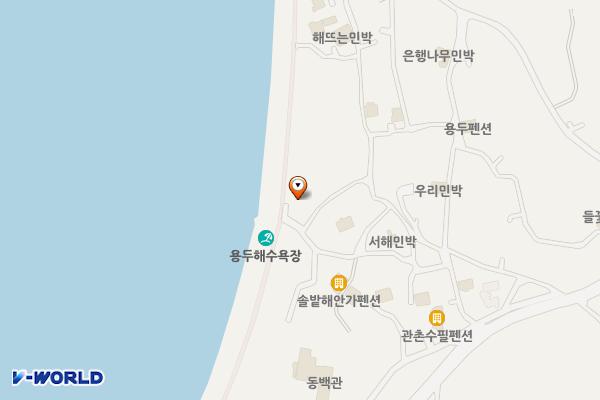 관광안내소 화장실 위치 지도 — 충청남도 보령시 남포면 용두욕장2길 22-6