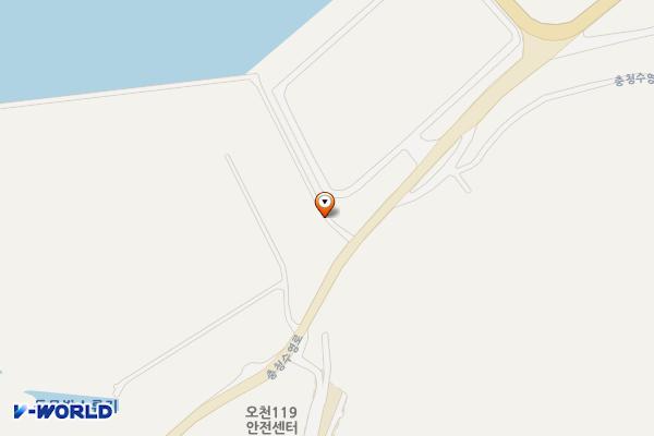 원전약수터 공중화장실 위치 지도 — 충청남도 보령시 오천면 소성리 880