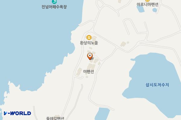 장고도(명장섬해수욕장) 위치 지도 — 충청남도 보령시 오천면 삽시도리 68-1