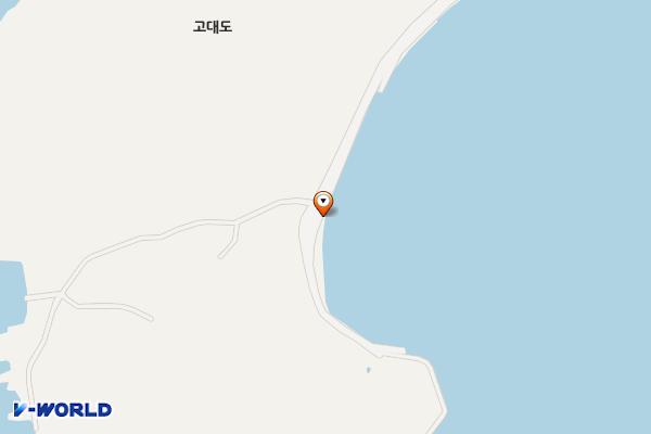 고대도마을공동작업장 위치 지도 — 충청남도 보령시 오천면 삽시도리 1174-2