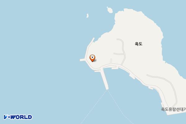육도 선착장 공중화장실 위치 지도 — 충청남도 보령시 오천면 효자도리 485