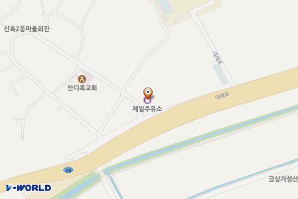제일주유소 공중화장실 위치 지도 — 충청남도 보령시 흑포1길 4 (신흑동, 제일 주유소)