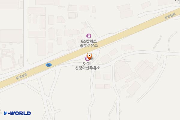 (주)디오티디 아산꿀꿀이주유소 위치 지도 — 충청남도 아산시 영인면 장영실로 684