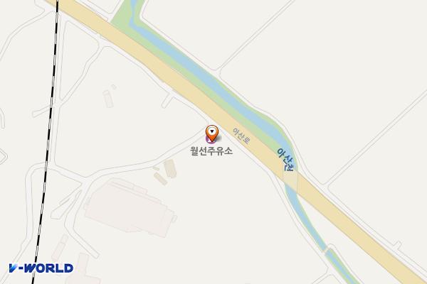 월선주유소 위치 지도 — 충청남도 아산시 영인면 월선리 59-5